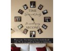 Time Spent with Family, is Worth Every Second Family Quote stickers